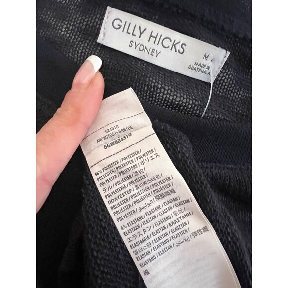 NWT Gilly Hicks x Abercrombie Navy Slouchy Slub Knit Sweater Top - Picture 12 of 14